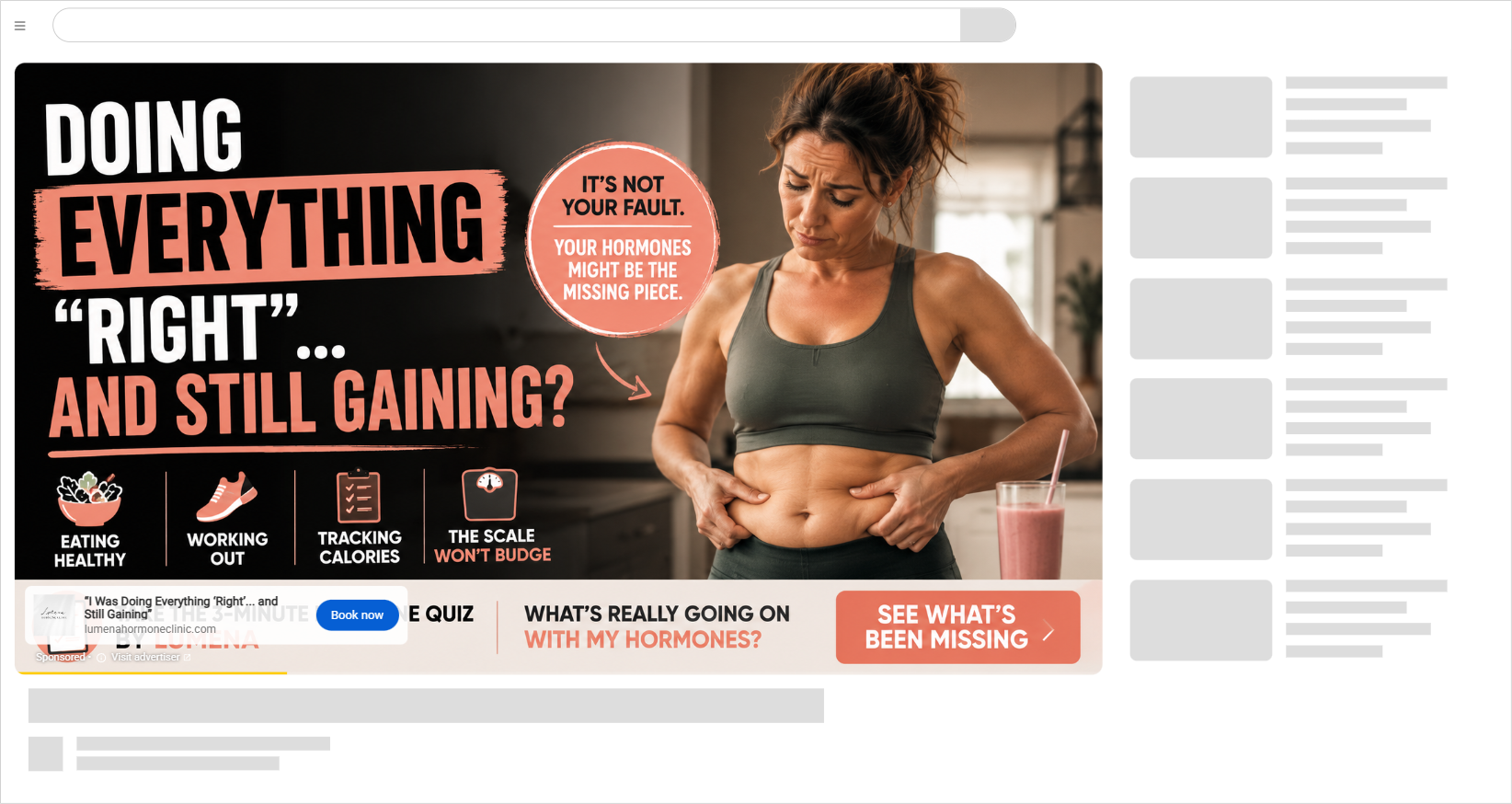 LumenaYouTubeBellyFatAdMockup LumenaYouTubeBellyFatAdMockup